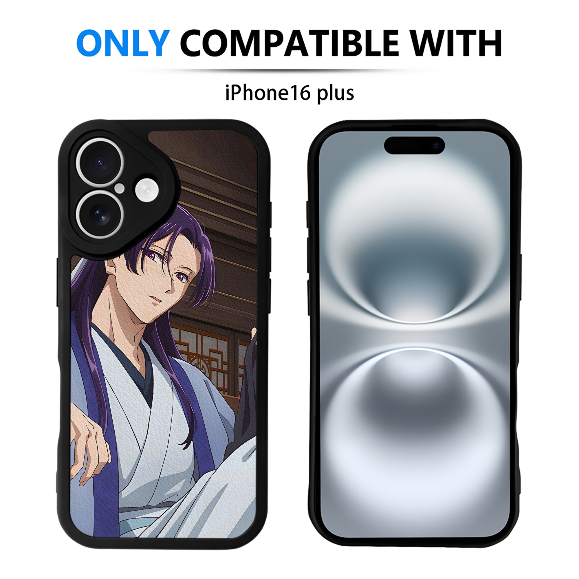 薬屋のひとりごと The Apothecary Diaries 【iPhone 16シリーズ対応】シリコンスマホケース（レザー調） 材質：シリコン